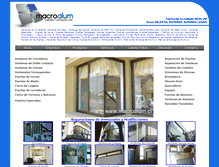 Tablet Screenshot of macro-alum.cl